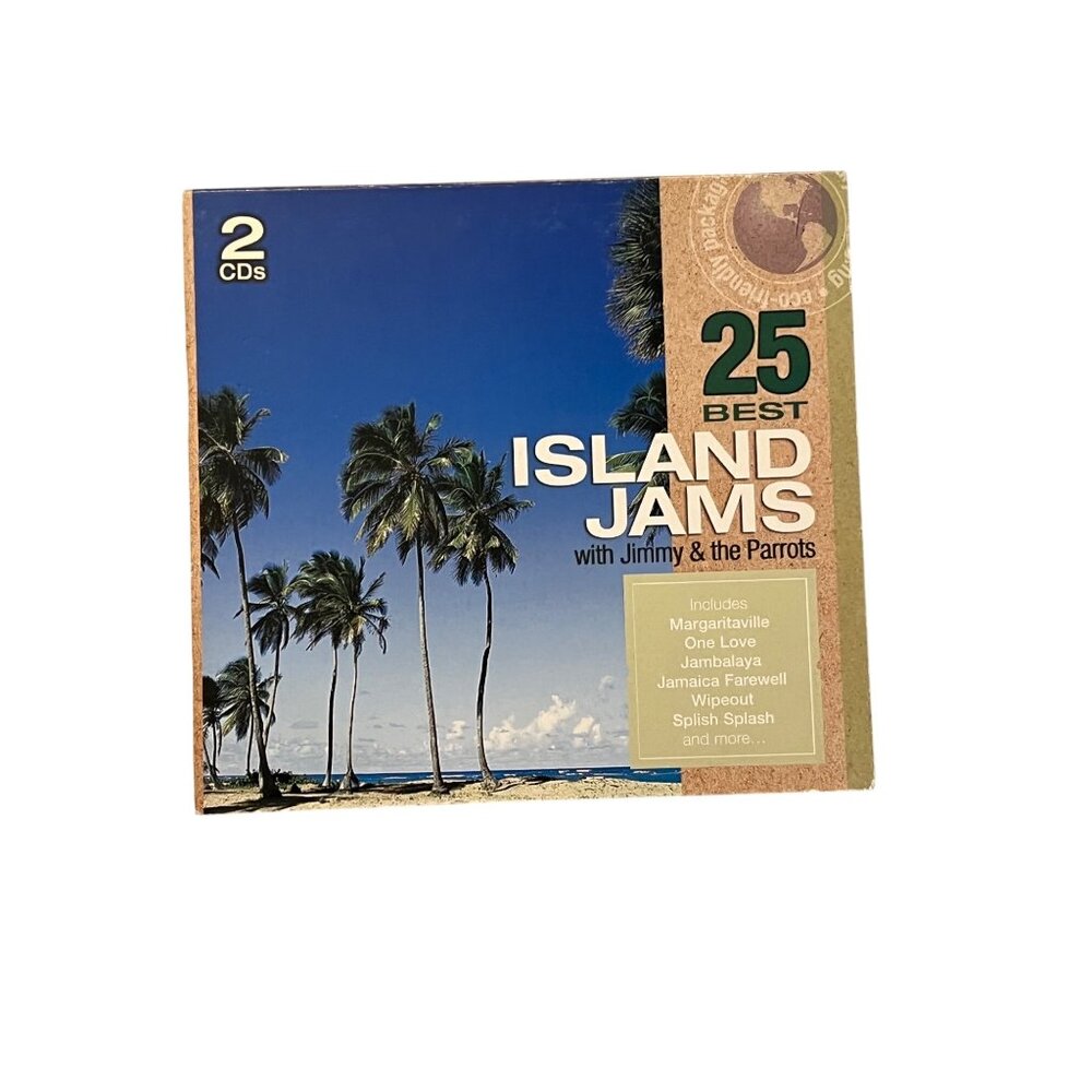 25 Best Island Jams With Jimmy & The Parrots 2-CD Set 2008 Pop/Rock Tropical Pre